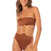 Amber Brown Makenna One Piece