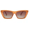 Cate Apricot / Brown Polarized