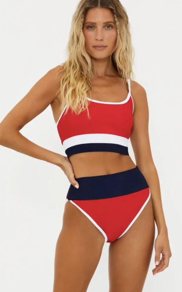 Eva Top - Americana Colorblock