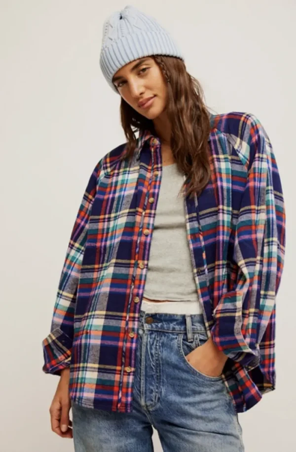 Girl Meets Boy Plaid Shirt