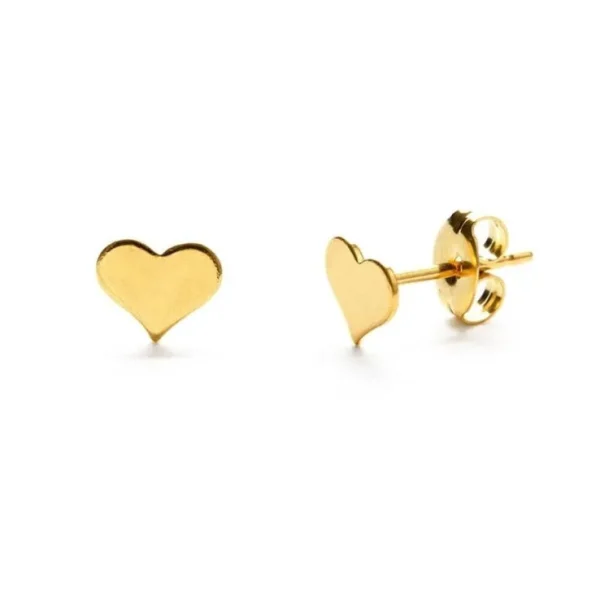 Heart Stud Earrings