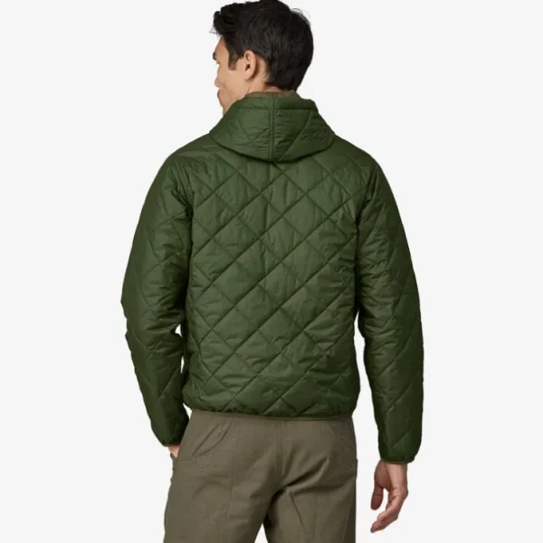 M's Diamond Quilted Bomber Hoody