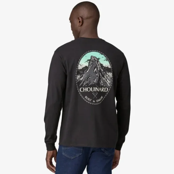 M's L/S Chouinard Crest Responsibili-Tee