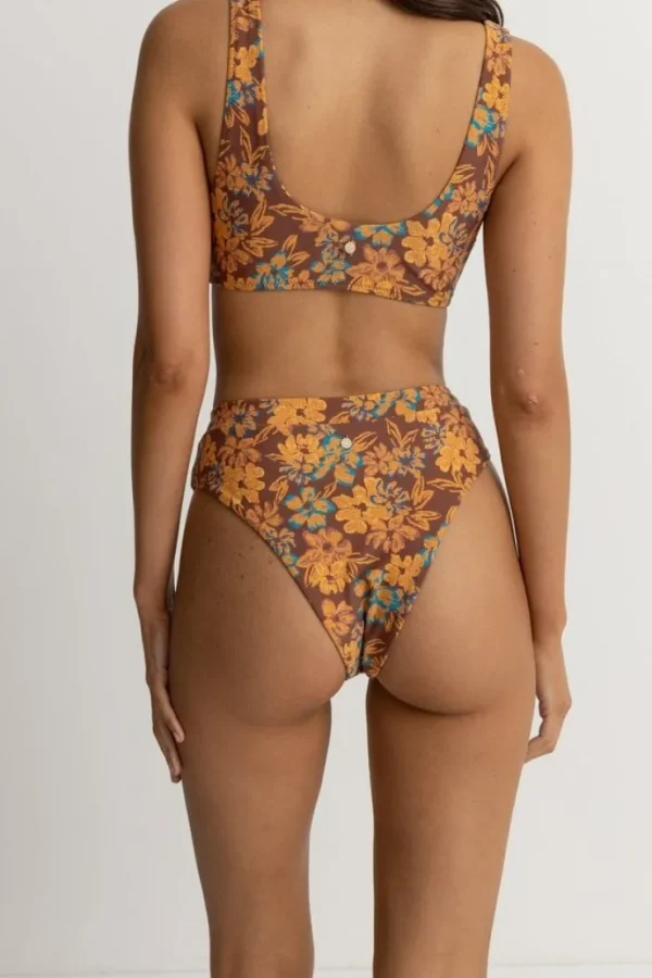 Oasis Floral Deep V Hi Waist Pant