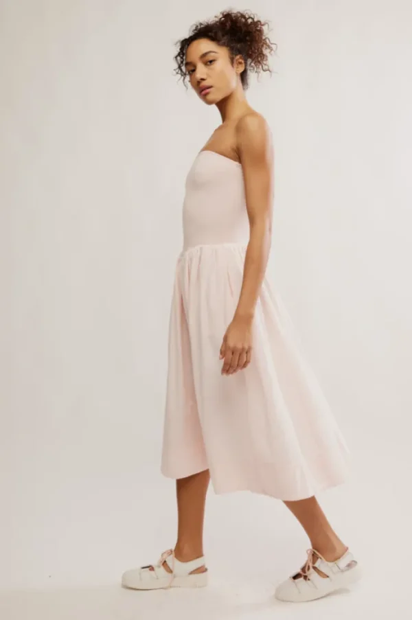 Onda Drop-Waist Tube Midi