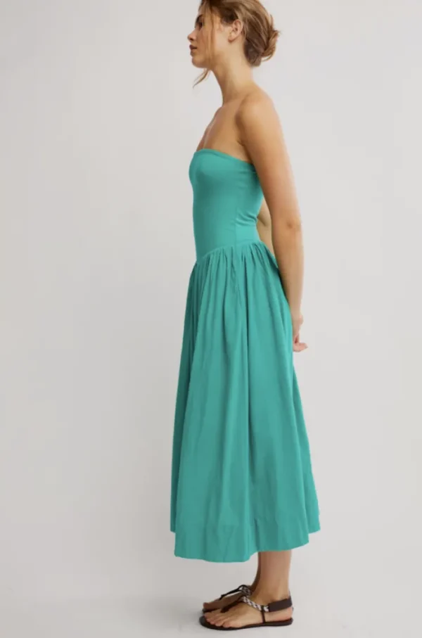 Onda Drop-Waist Tube Midi