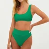 Peyton Top - Jelly Bean Green