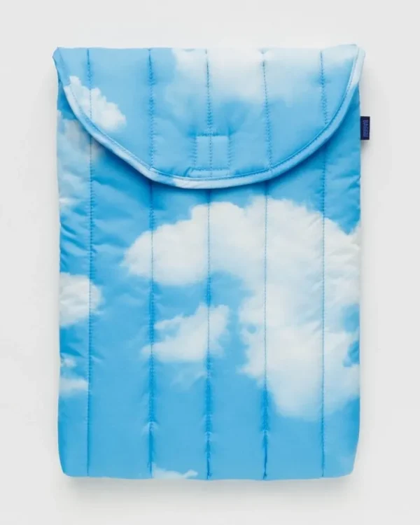 Puffy Laptop Sleeve 16" - Clouds