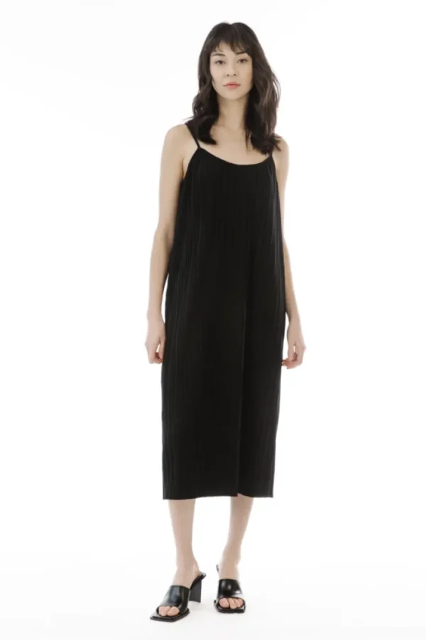 Raegan Pleated Slip Dress