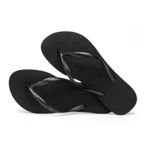 Slim Sandal - Black