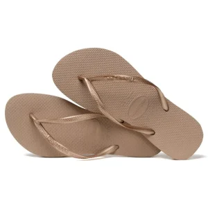 Slim Sandal - Rose Gold