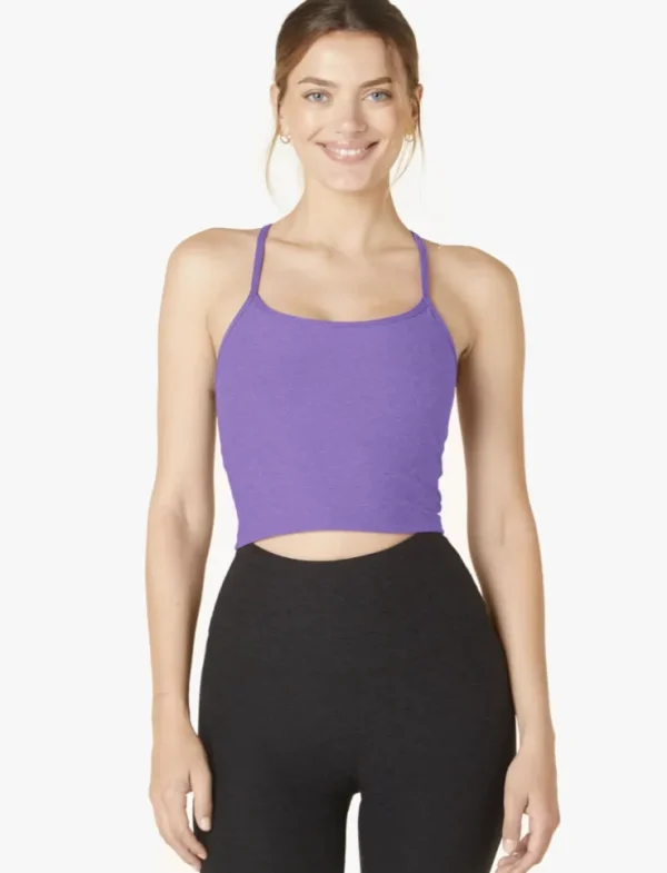 Spacedye Slim Racerback Cropped Tank