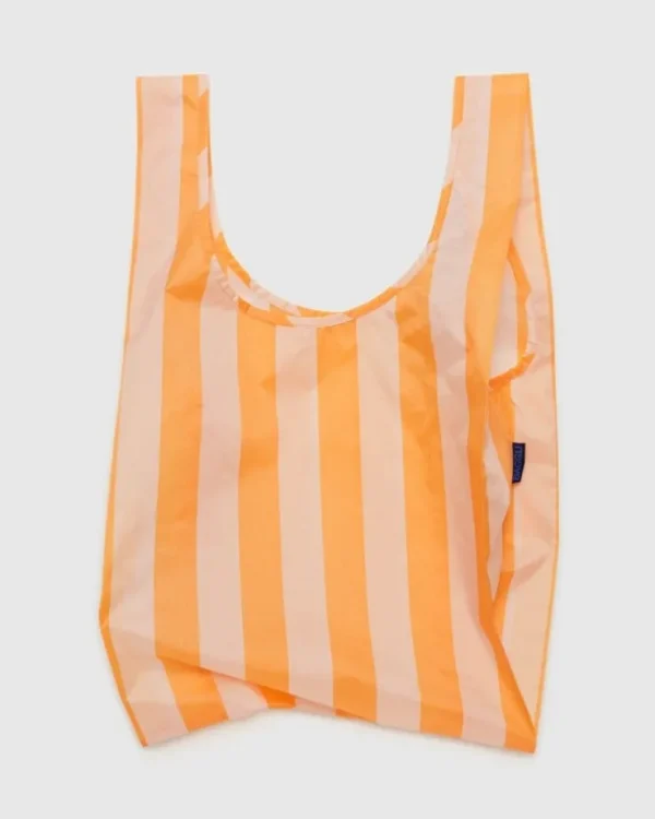 Standard Baggu - Tangerine Wide Stripe