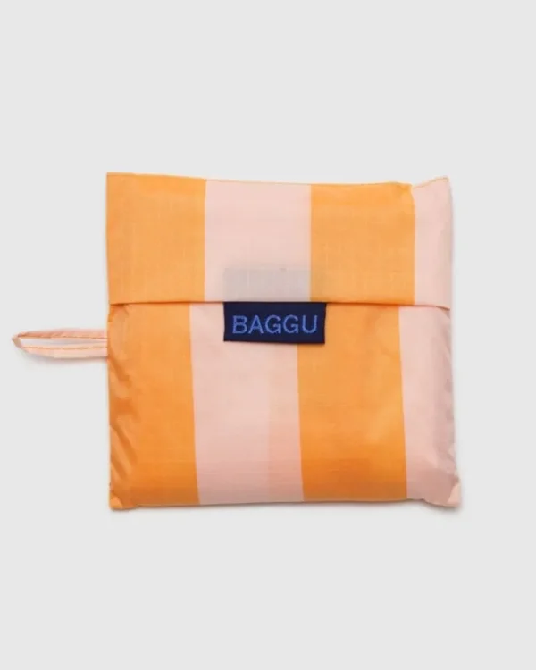 Standard Baggu - Tangerine Wide Stripe