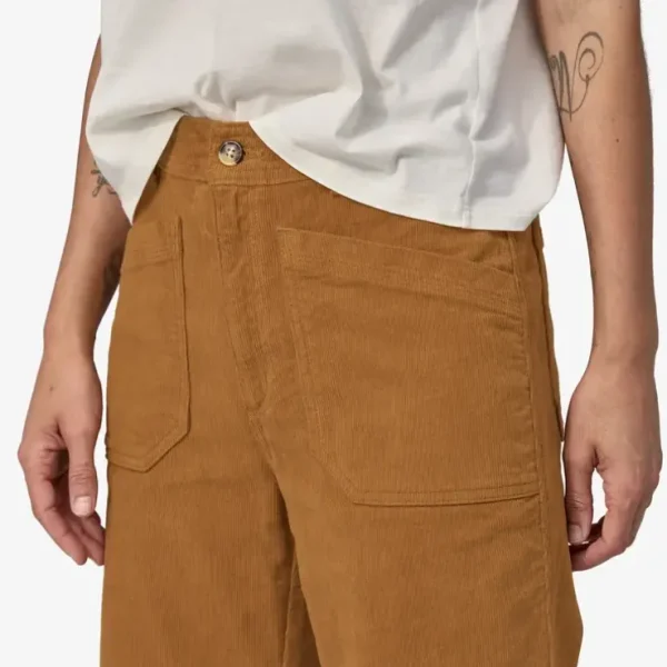 W's Wide Leg Cord Pants