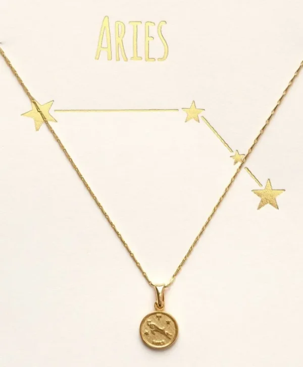 Zodiac Medallion Necklace