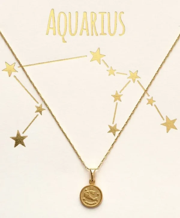 Zodiac Medallion Necklace